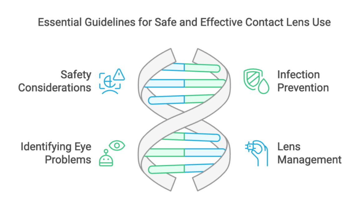 How to Take Care of Your Contact Lenses - visual selection